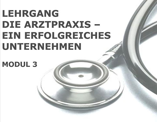 Vortrag Marketing Arztpraxis Ordination Ärztekammer Medmentor